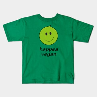 happea to be vegan Kids T-Shirt